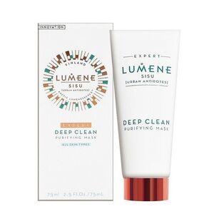 LUMENE Sisu Deep Clean‎ Purifying Mask 2.5 Fluid Ounce New in Sealed Box